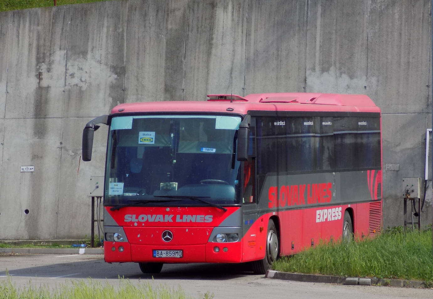 Bratislava, Mercedes-Benz O560 Intouro I RH # BA-859MO
