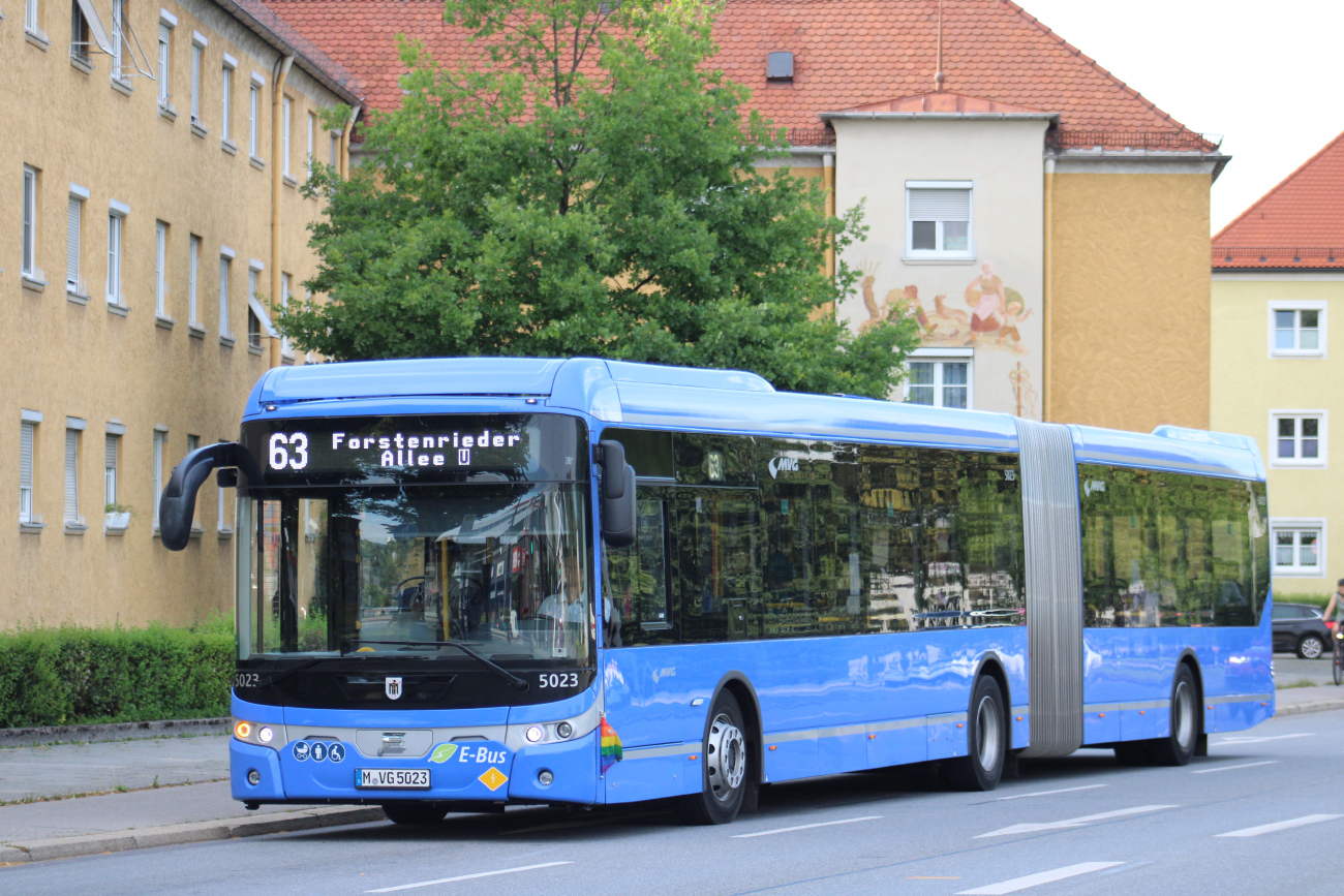 Munich, Ebusco 2.2 18M # 5023