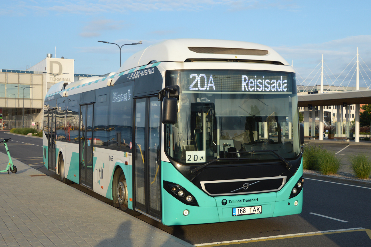 Tallinn, Volvo 7900 Hybrid # 1168