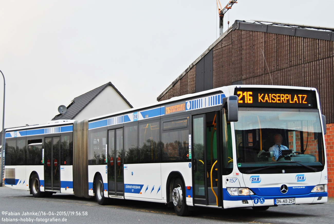 Düren, Mercedes-Benz O530 Citaro Facelift G # 157