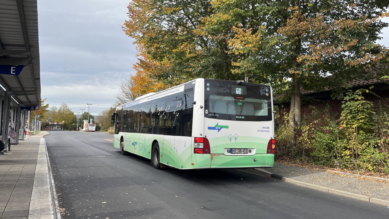 Mainz, MAN A21 Lion's City NL323 # MZ-DB 451