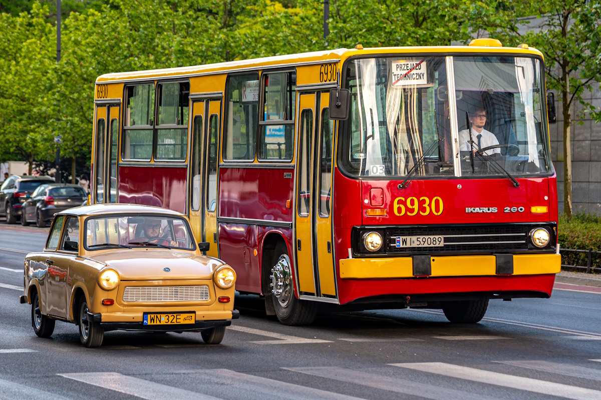 Warsaw, Ikarus 260.73A # 6930