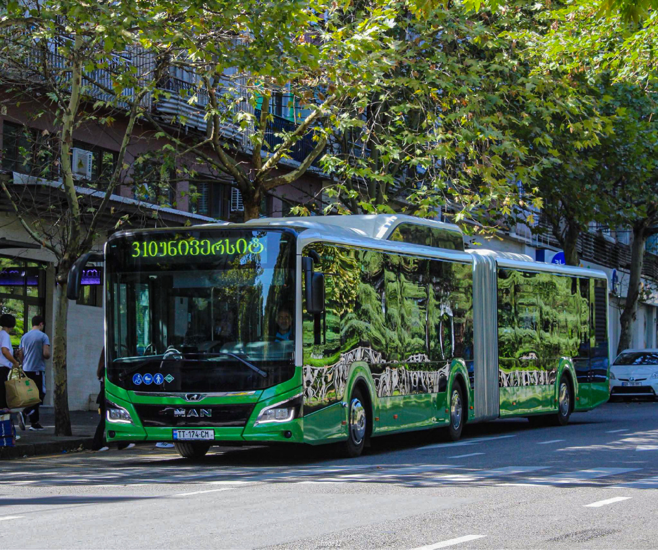 Tbilisi, MAN 18G Lion's City NG320 # TT-174-CM; Tbilisi — Новые Автобусы для Тбилиси
