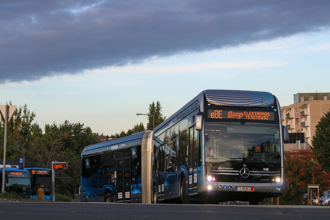 Budapest, Mercedes-Benz eCitaro G FuelCell # I 81ES 24