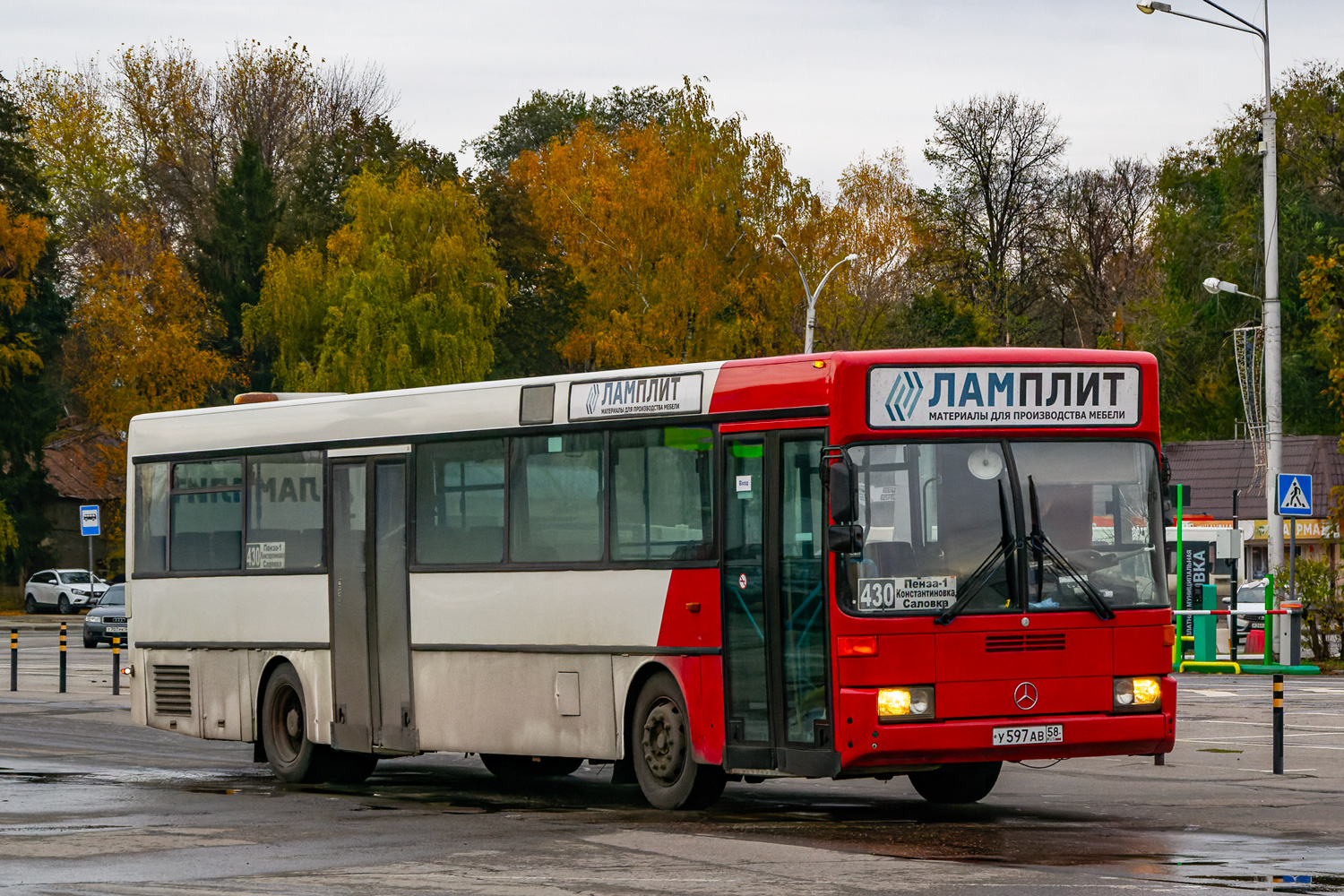 Penza, Mercedes-Benz O405 # У 597 АВ 58
