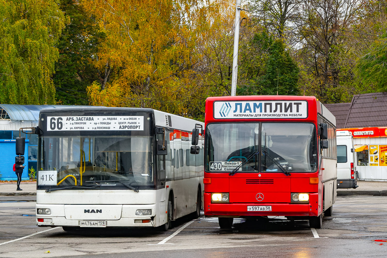Penza, Mercedes-Benz O405 # У 597 АВ 58