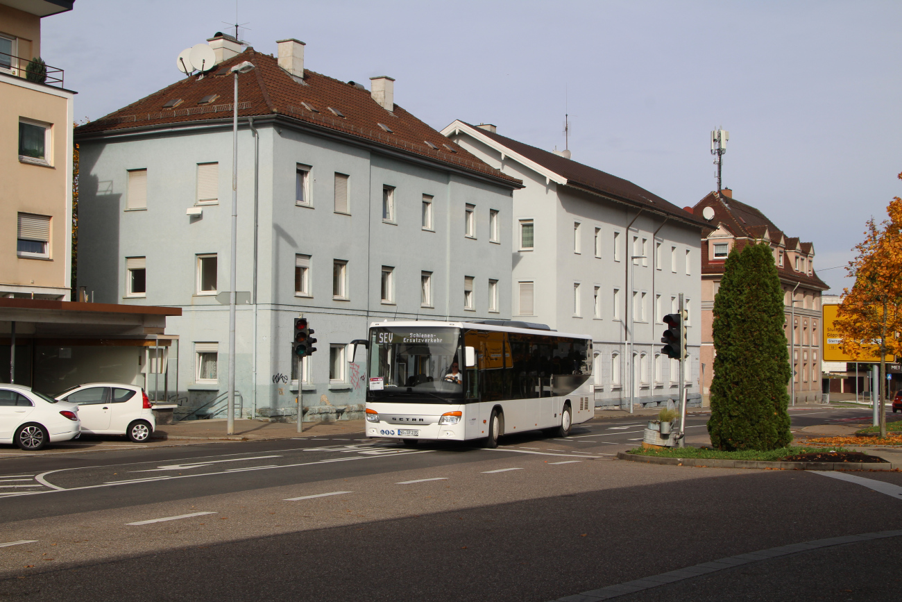 Donauwörth, Setra S415LE business # NÖ-SR 235; Stuttgart — SEV Stuttgart <> Ulm (Filstalbahn)