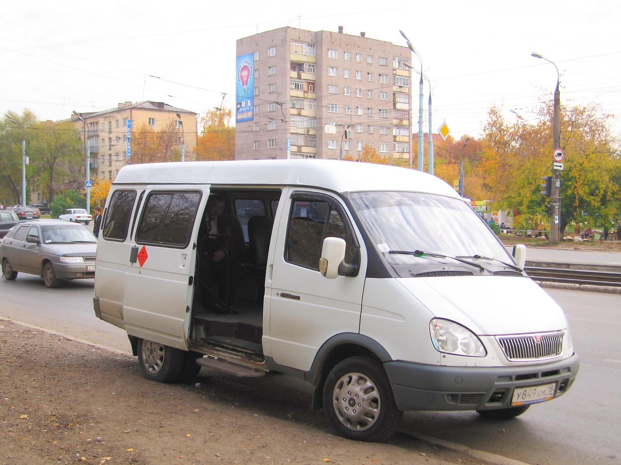Izhevsk, GAZ-322130 # У 849 КМ 18