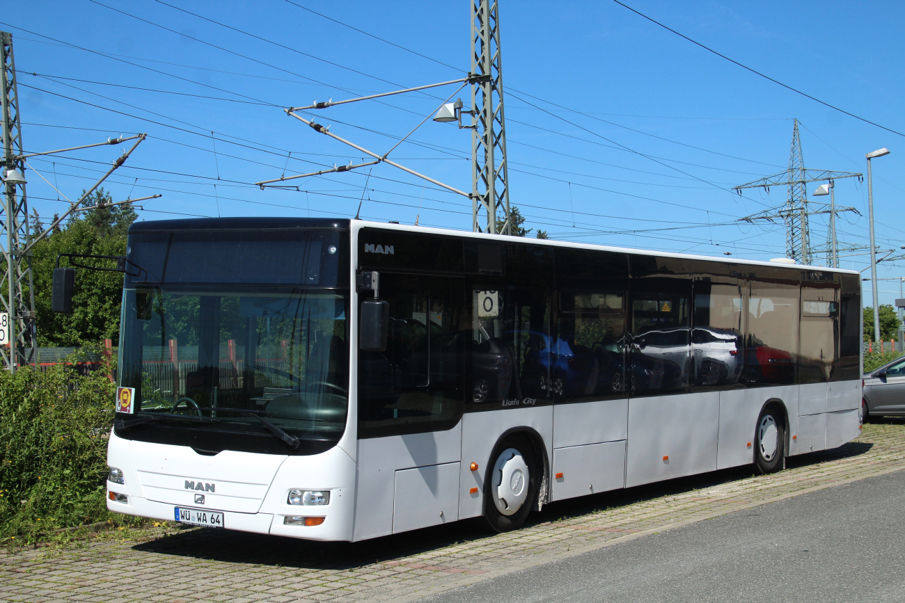 Würzburg, MAN A20 Lion's City Ü NÜ313 # WÜ-WA 64