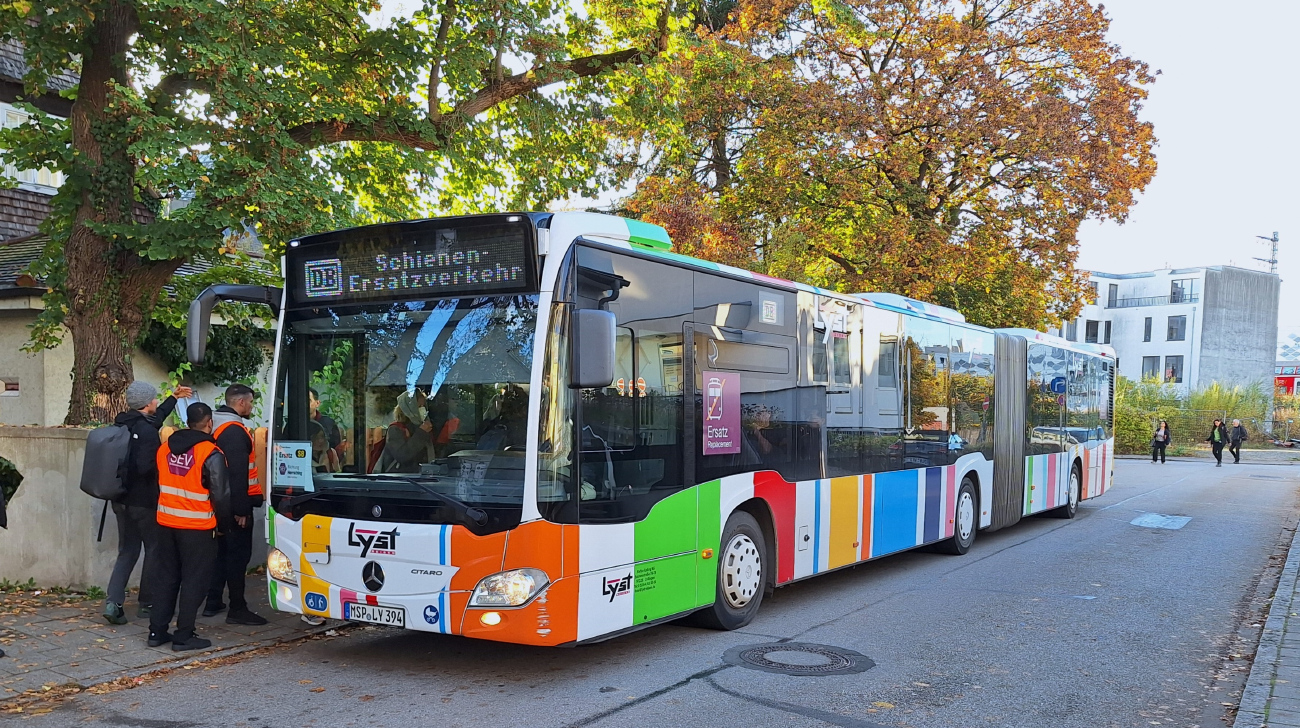 Karlstadt am Main, Mercedes-Benz Citaro C2 GÜ Hybrid # MSP-LY 394