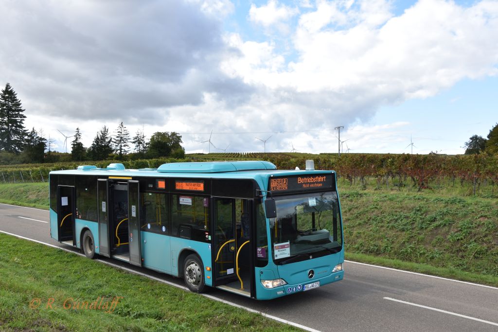 Aachen, Mercedes-Benz O530 Citaro Facelift # 1301; Worms — SEV Worms — Bingen ("Rheinhessenbahn")