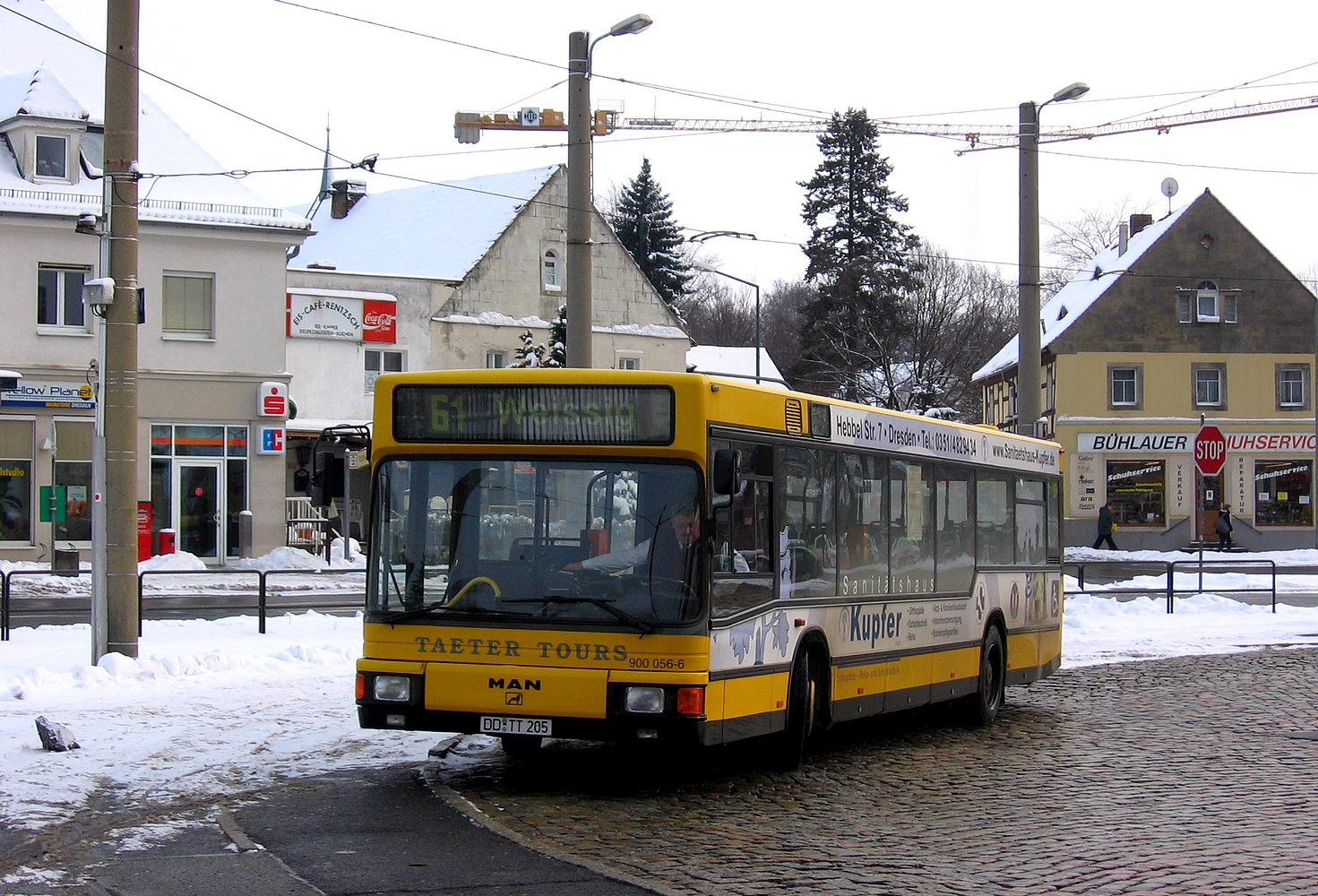 Dresden, MAN A10 NL222 # 900 056-8