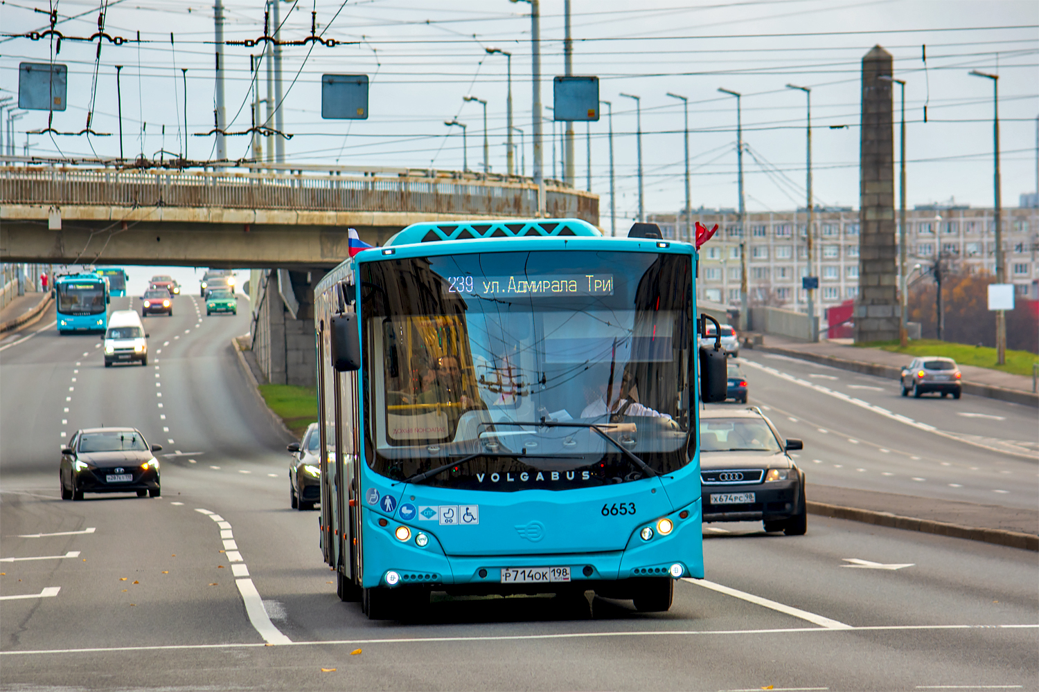 Saint Petersburg, Volgabus-5270.G4 (LNG) # 6653