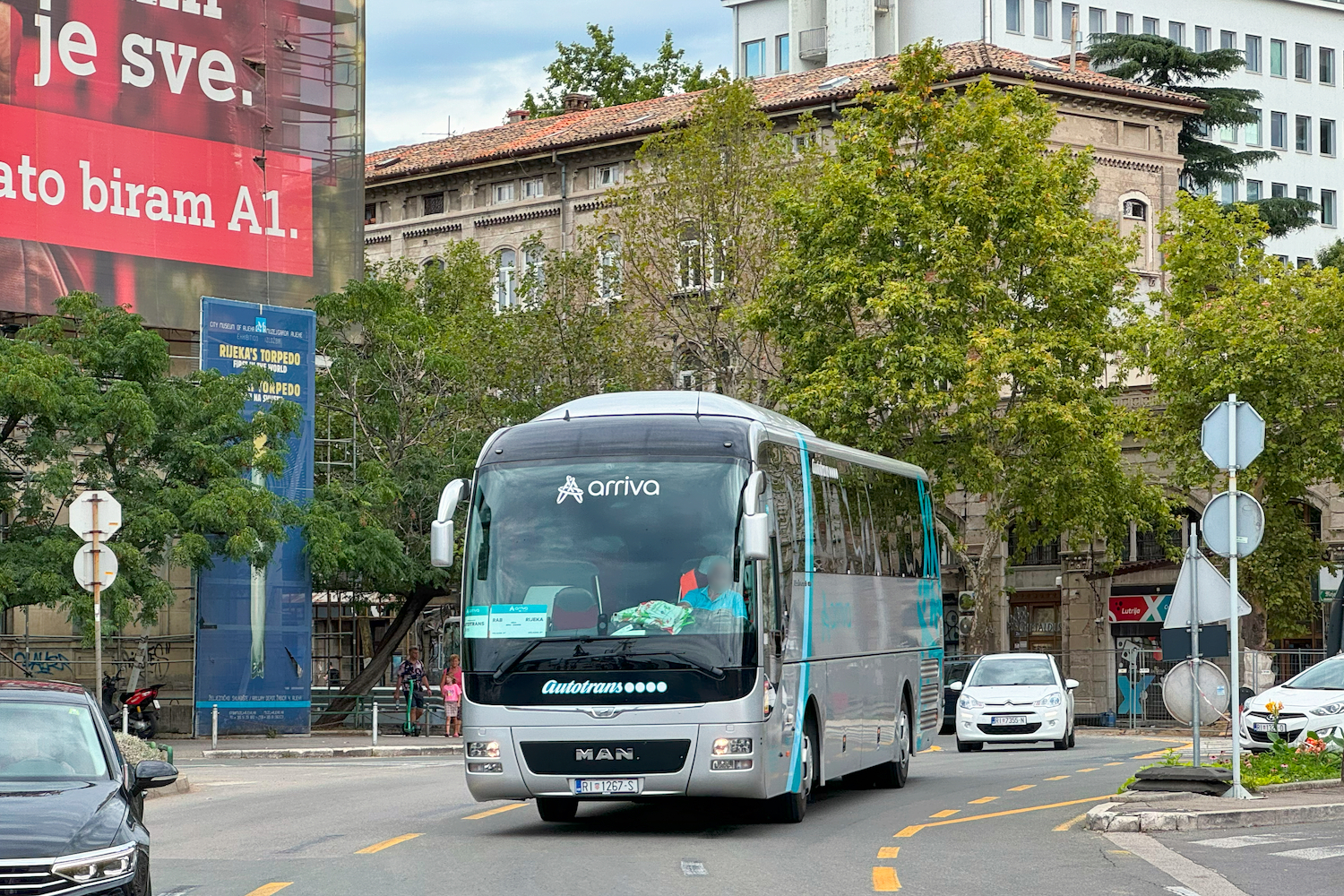 Rijeka, MAN R07 Lion's Coach RHC4*4 # 1791