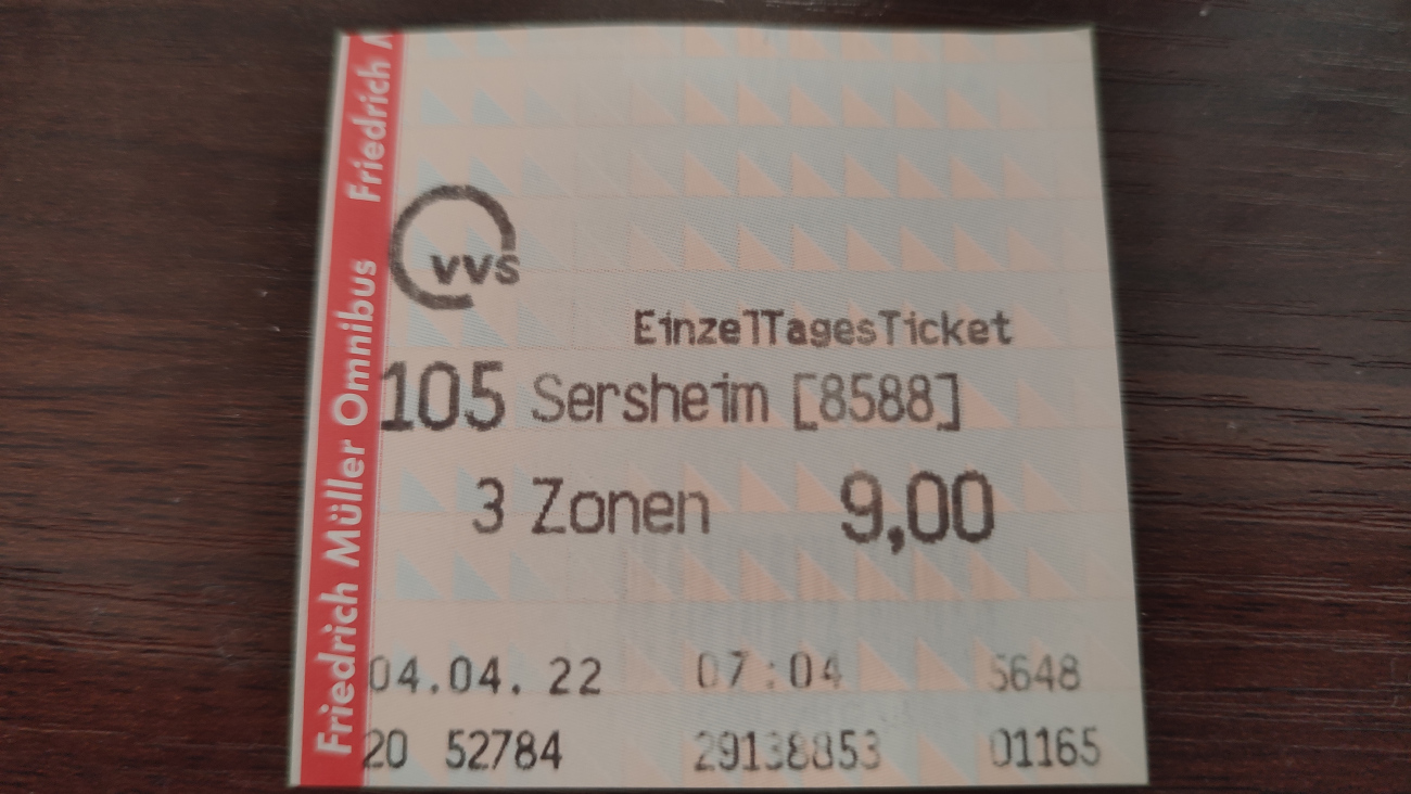 Stuttgart — Tickets; Tickets (all)