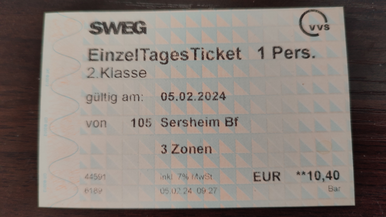 Stuttgart — Tickets; Tickets (all)