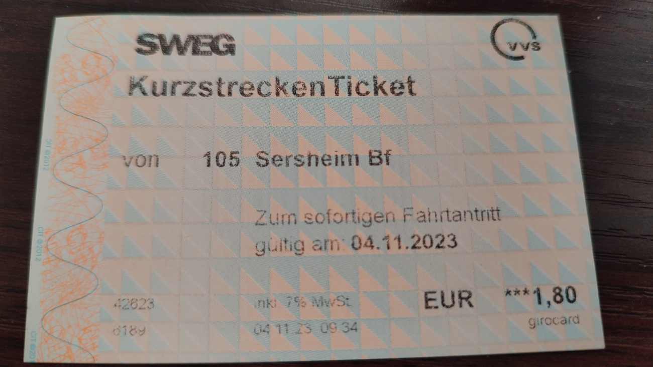 Stuttgart — Tickets; Tickets (all)