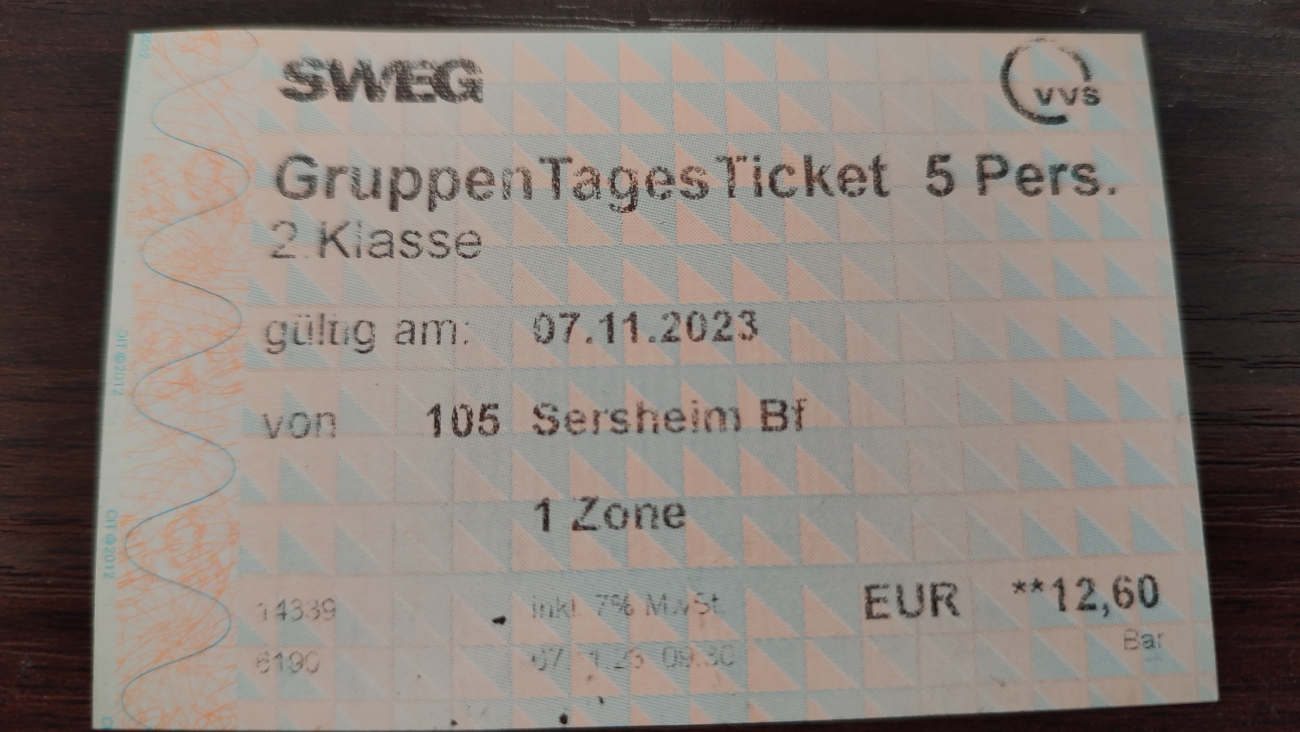 Stuttgart — Tickets; Tickets (all)