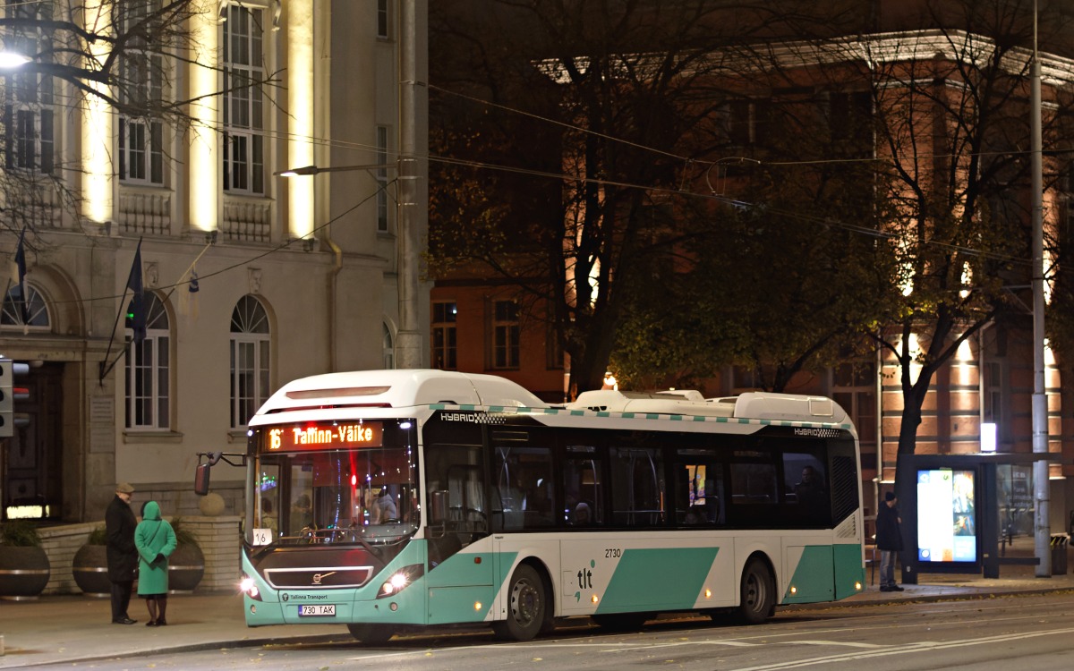 Tallinn, Volvo 7900 Hybrid # 2730
