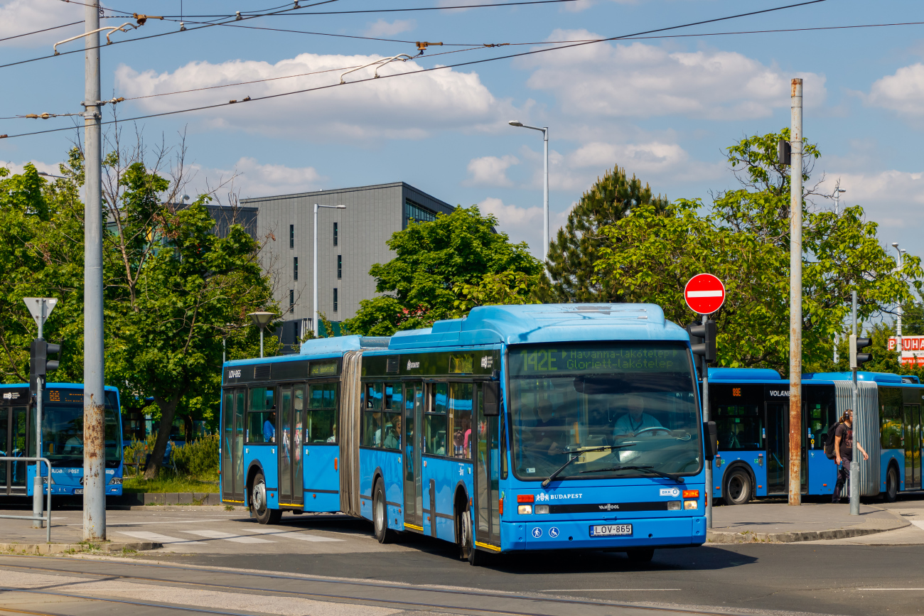 Budapest, Van Hool AG300/2 # LOV-865