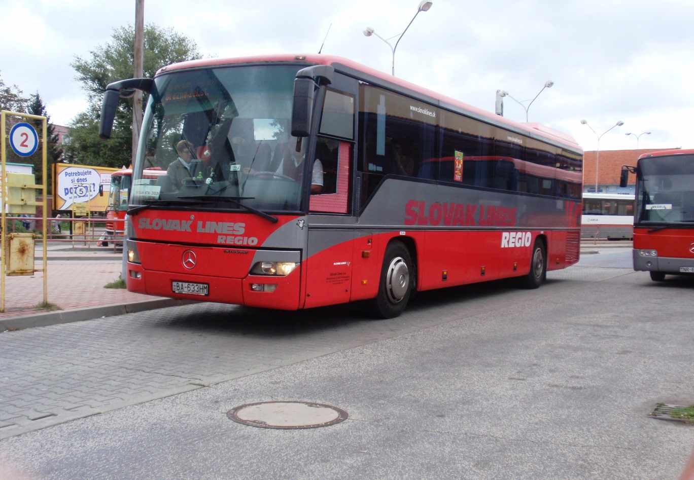 Bratislava, Mercedes-Benz O560 Intouro I RH # BA-633HM
