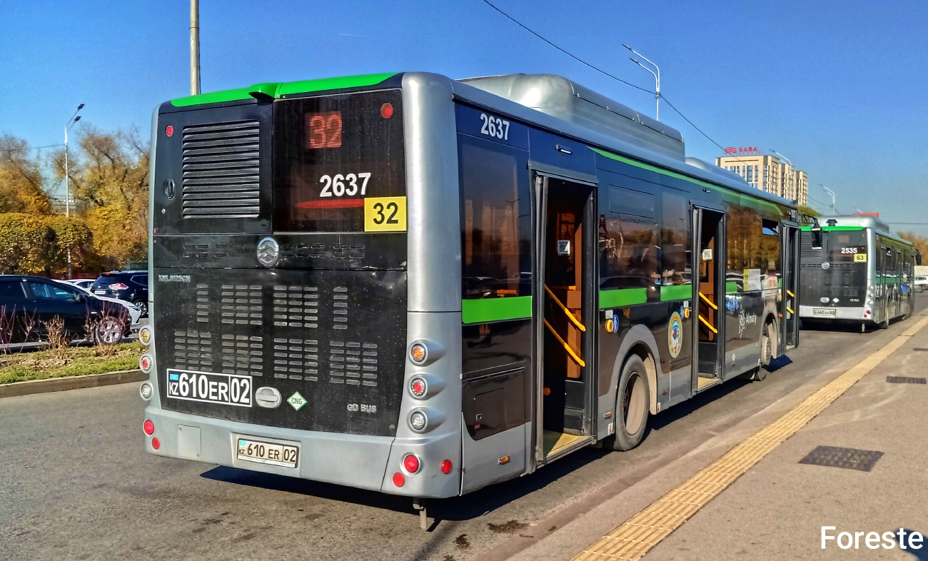 Almaty, Golden Dragon XML6125CN # 2637