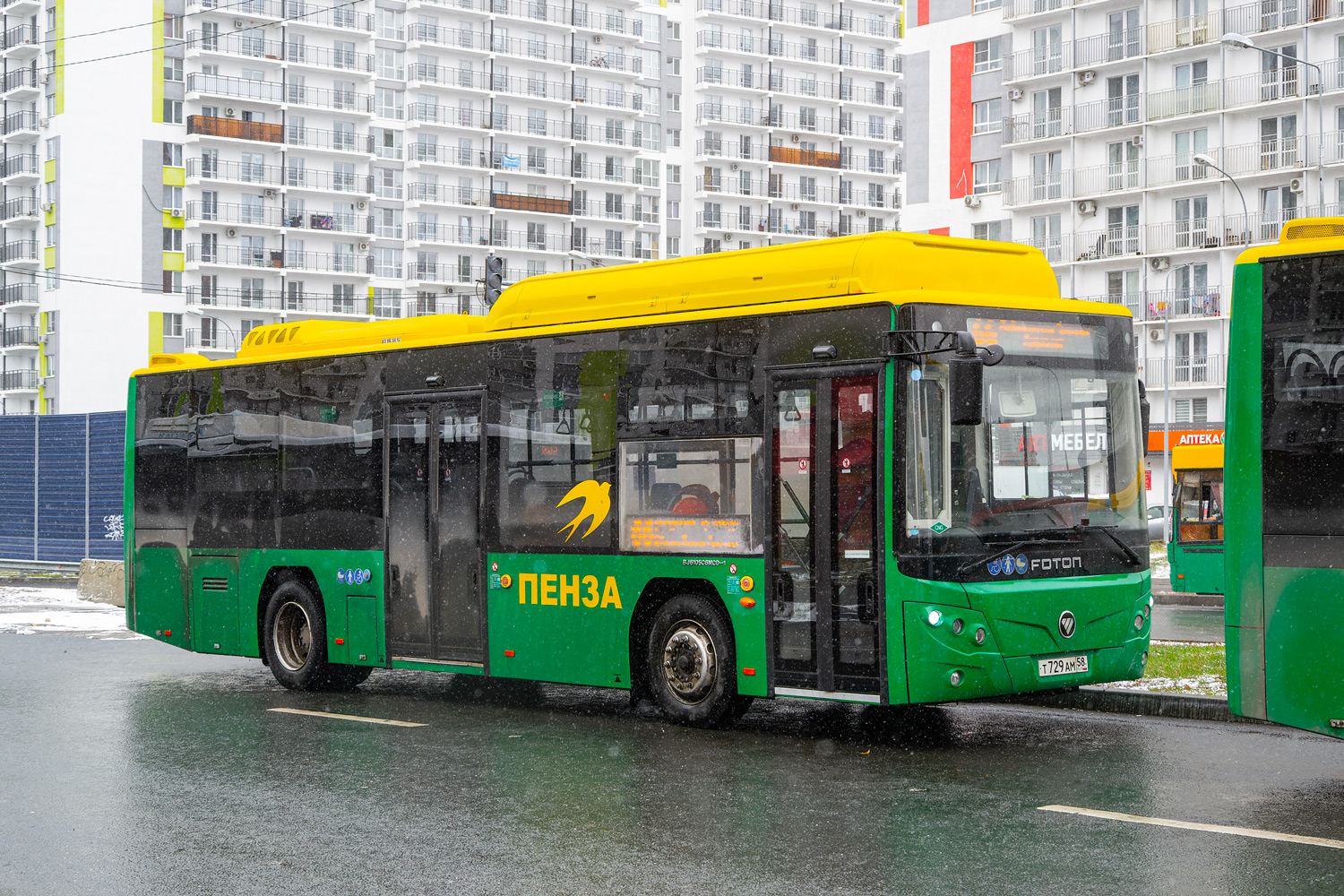 Penza, Foton BJ6105C6MCD-1 # Т 729 АМ 58