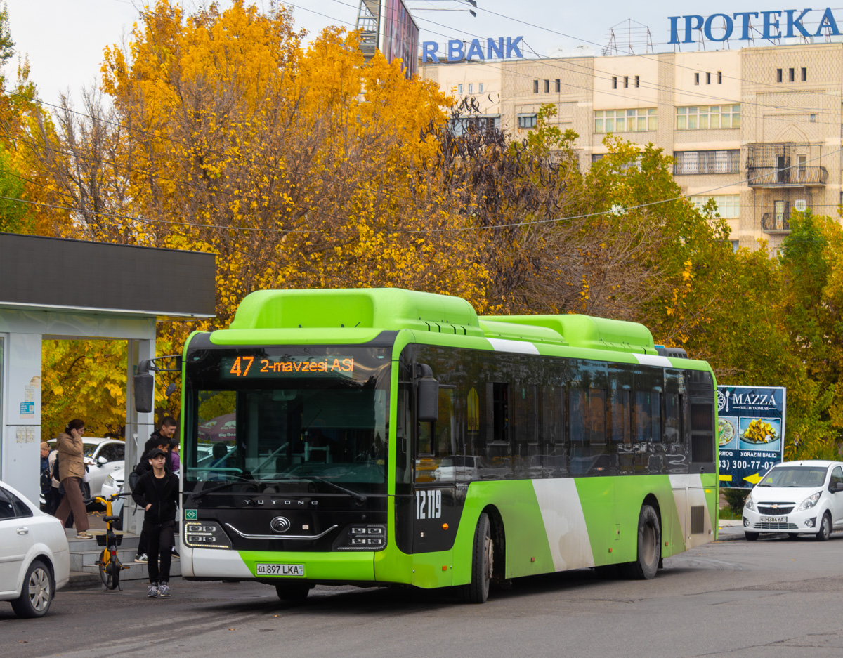 Tashkent, Yutong ZK6126HG (CNG) # 12119