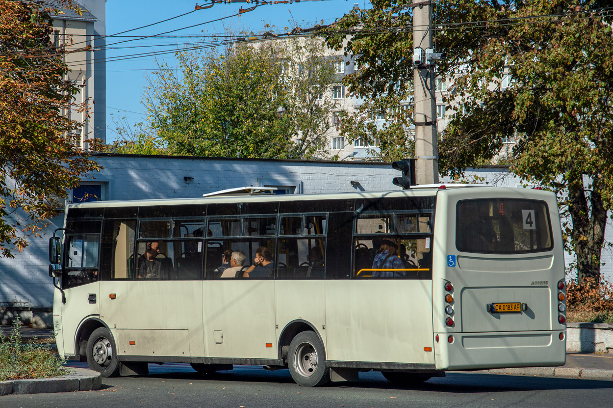 Cherkassy, Ataman A092H6 # СА 0183 АF