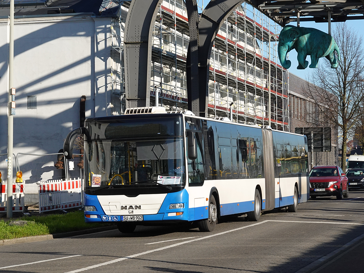 Bonn, MAN A23 Lion's City G NG323 # SU-WB 902; Oberhausen — Ersatzverkehr Generalsanierung Oberhausen — Emmerich