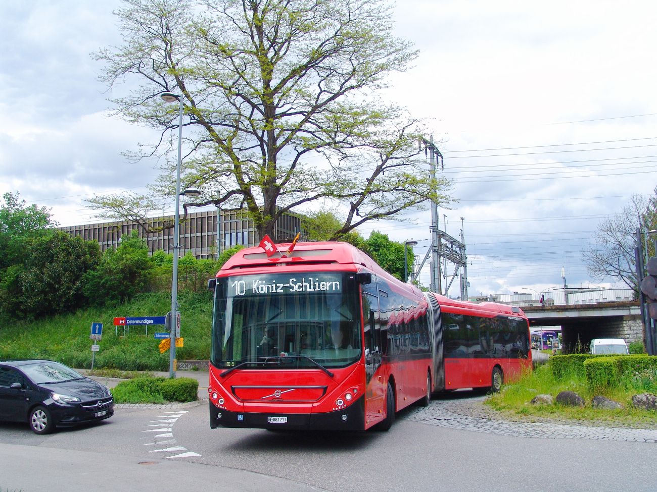Bern, Volvo 7900A Hybrid # 217