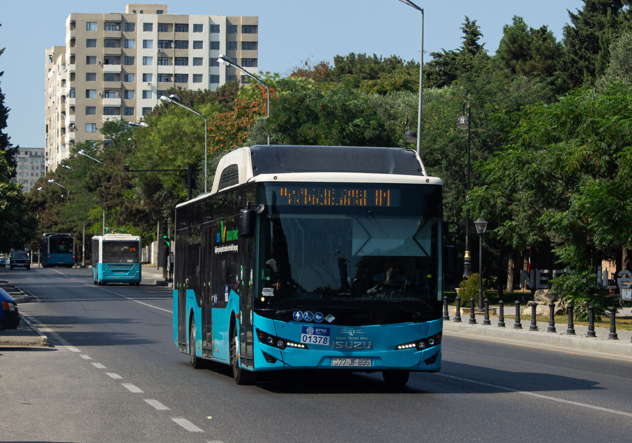 Baku, Anadolu Isuzu Citiport 12 CNG # 01378