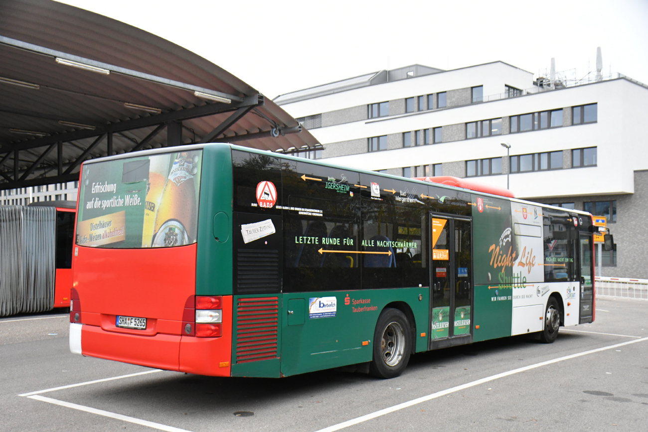 Schwäbisch Hall, MAN A20 Lion's City Ü NÜ323 # 5265