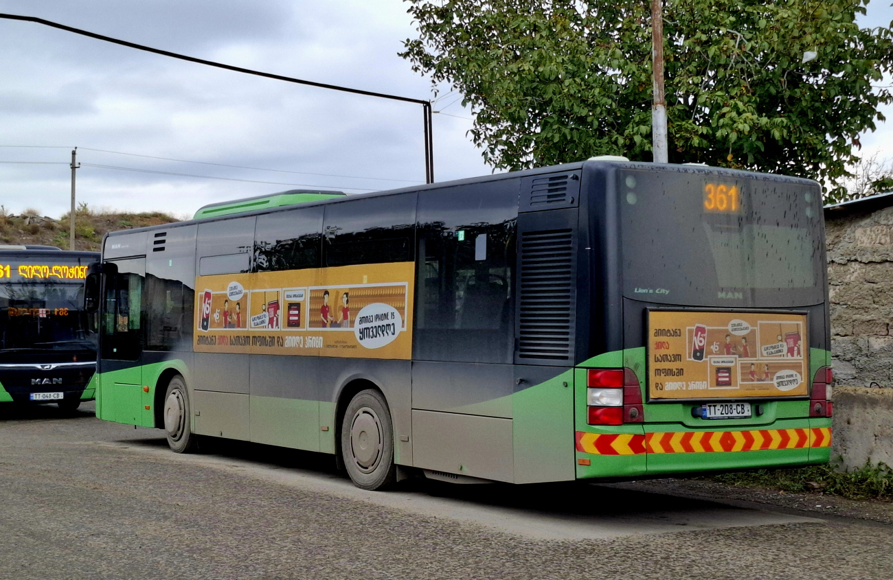Tbilisi, MAN A47 Lion's City M NL293-10,5 # TT-208-CB; Tbilisi, MAN A47 Lion's City M NL293-10,5 # TT-048-CB
