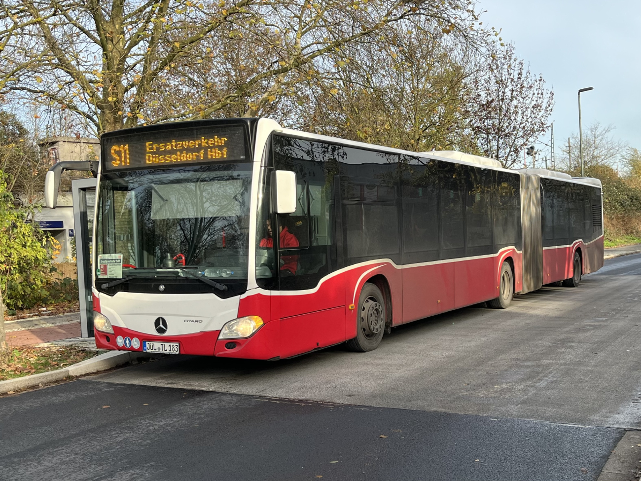 Düren, Mercedes-Benz Citaro C2 G # JÜL-TL 183