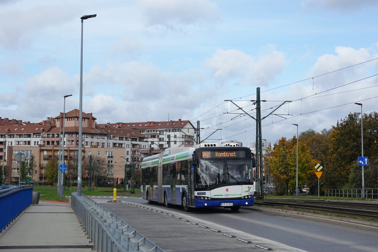 Kraków, Solaris Urbino III 18 Hybrid # BH421