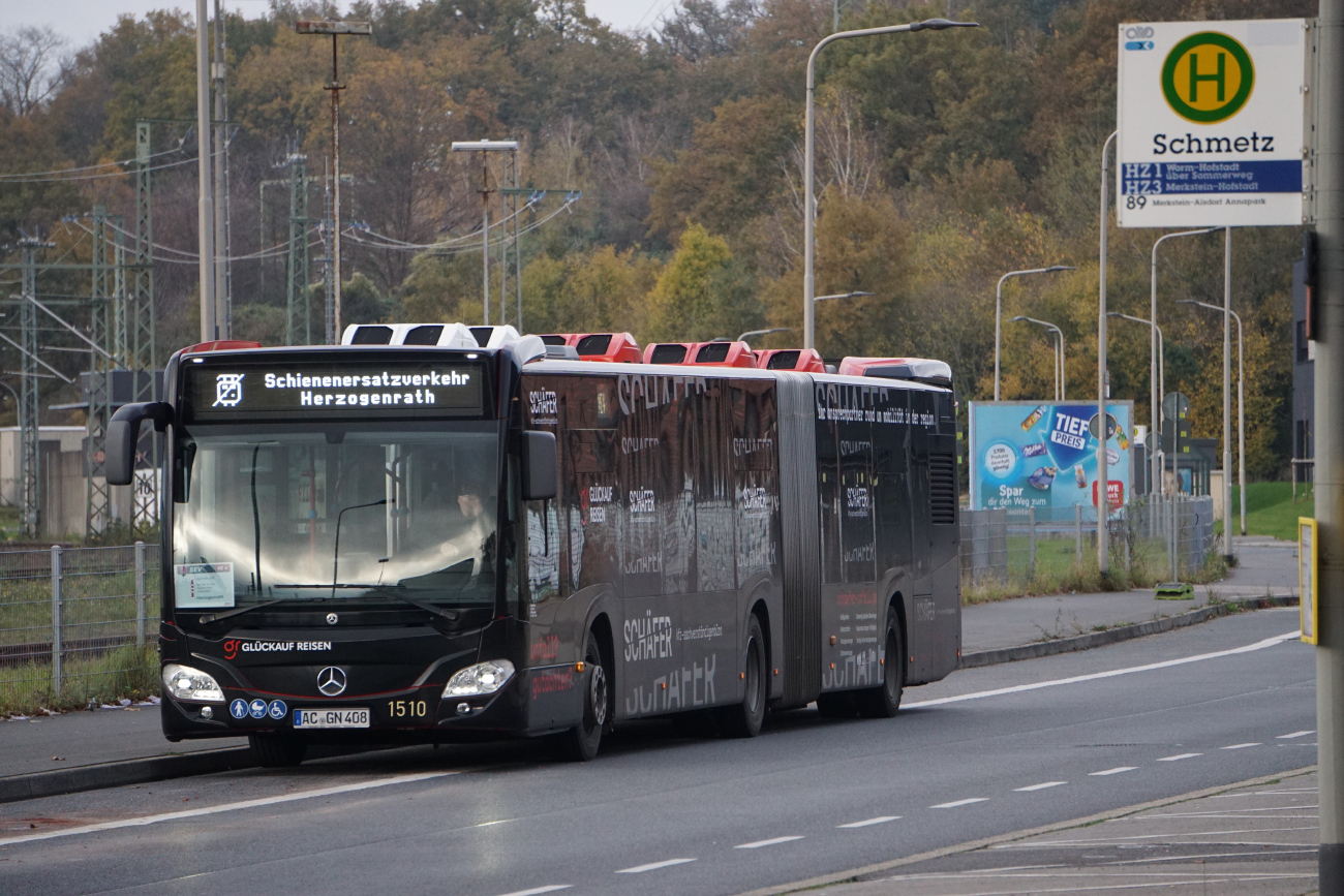 Aachen, Mercedes-Benz Citaro C2 G # 1510