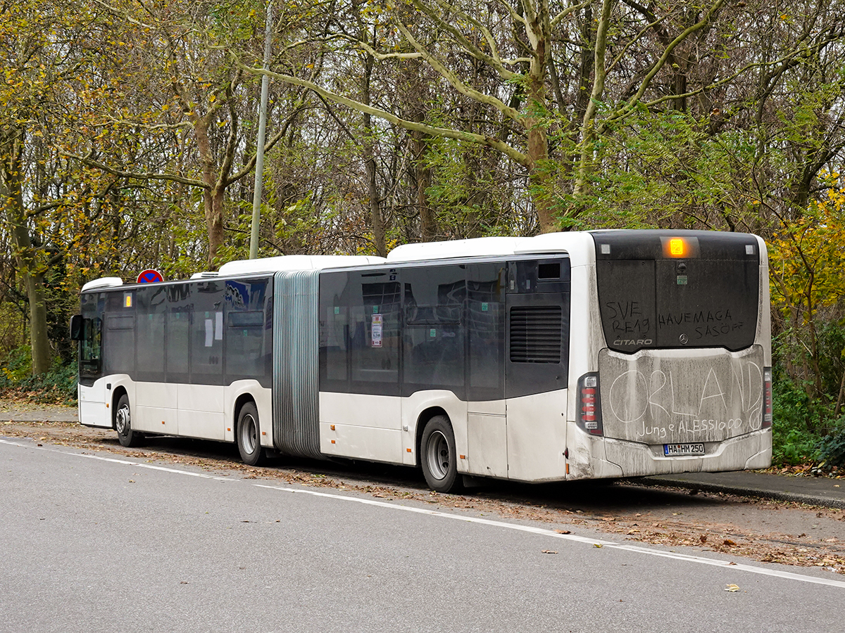 Hagen, Mercedes-Benz Citaro C2 G # 250; Oberhausen — Ersatzverkehr Generalsanierung Oberhausen — Emmerich