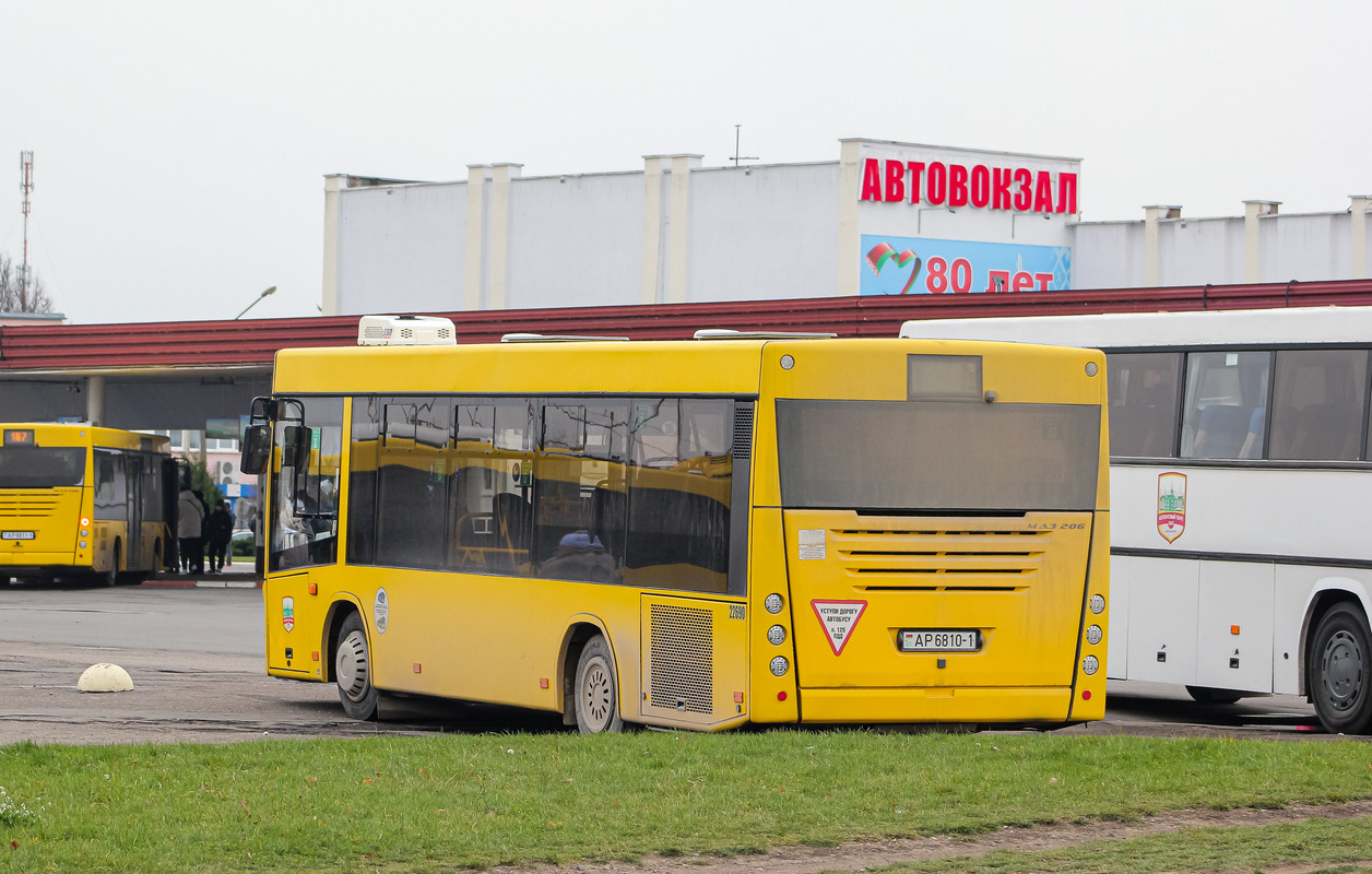Baranovichi, MAZ-206.047 # 22680