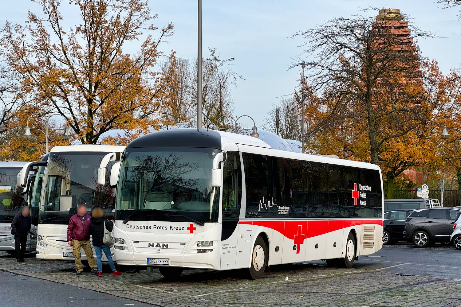 Brandenburg an der Havel, MAN R14 Lion's Regio C ÜL364 № BRB-RK 777