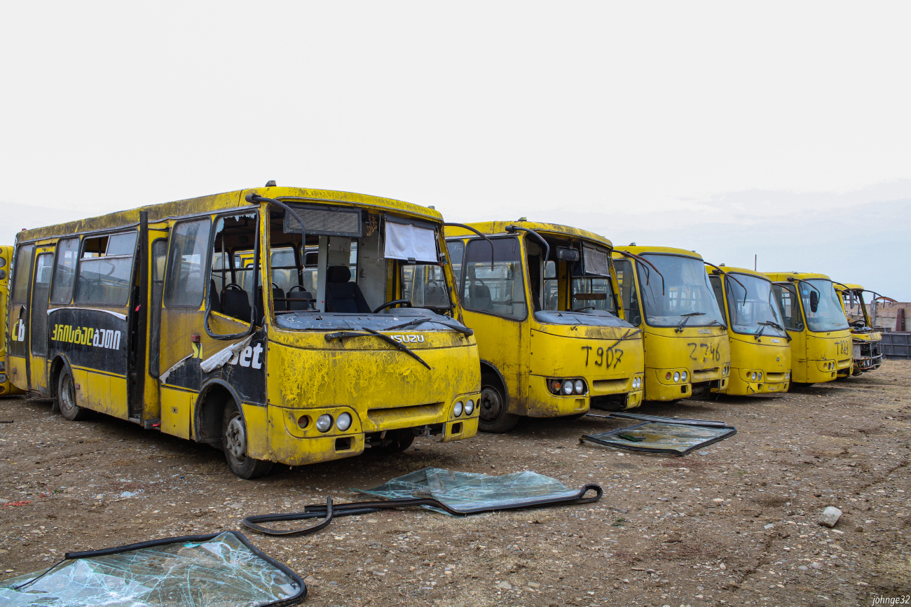 Tbilisi, Bogdan А09202 # TTC-881; Tbilisi, Bogdan А09201 # 3116; Tbilisi, Bogdan А09201 # TTC-817; Tbilisi, Bogdan А09201 # TTC-746; Tbilisi, Bogdan А09201 # TTC-907; Tbilisi, Bogdan А09201 # TTC-971; Tbilisi — Miscellaneous photos