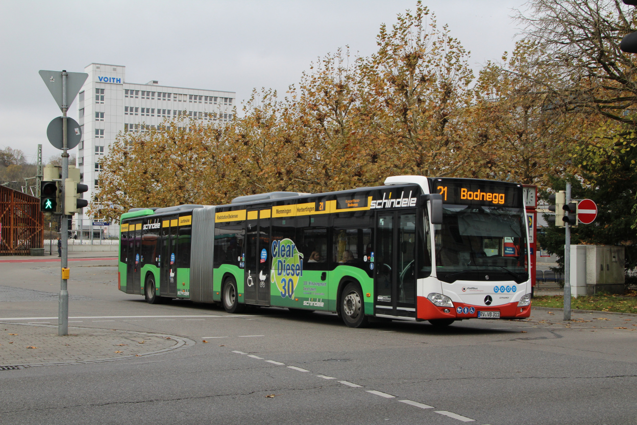 Ravensburg, Mercedes-Benz Citaro C2 G Hybrid # 311