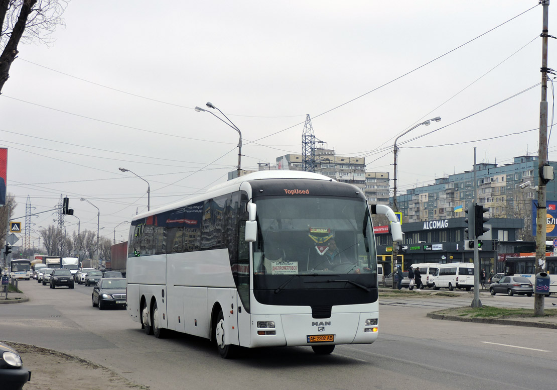 Dnipro, MAN R08 Lion's Top Coach RHC464 # АЕ 2202 АВ