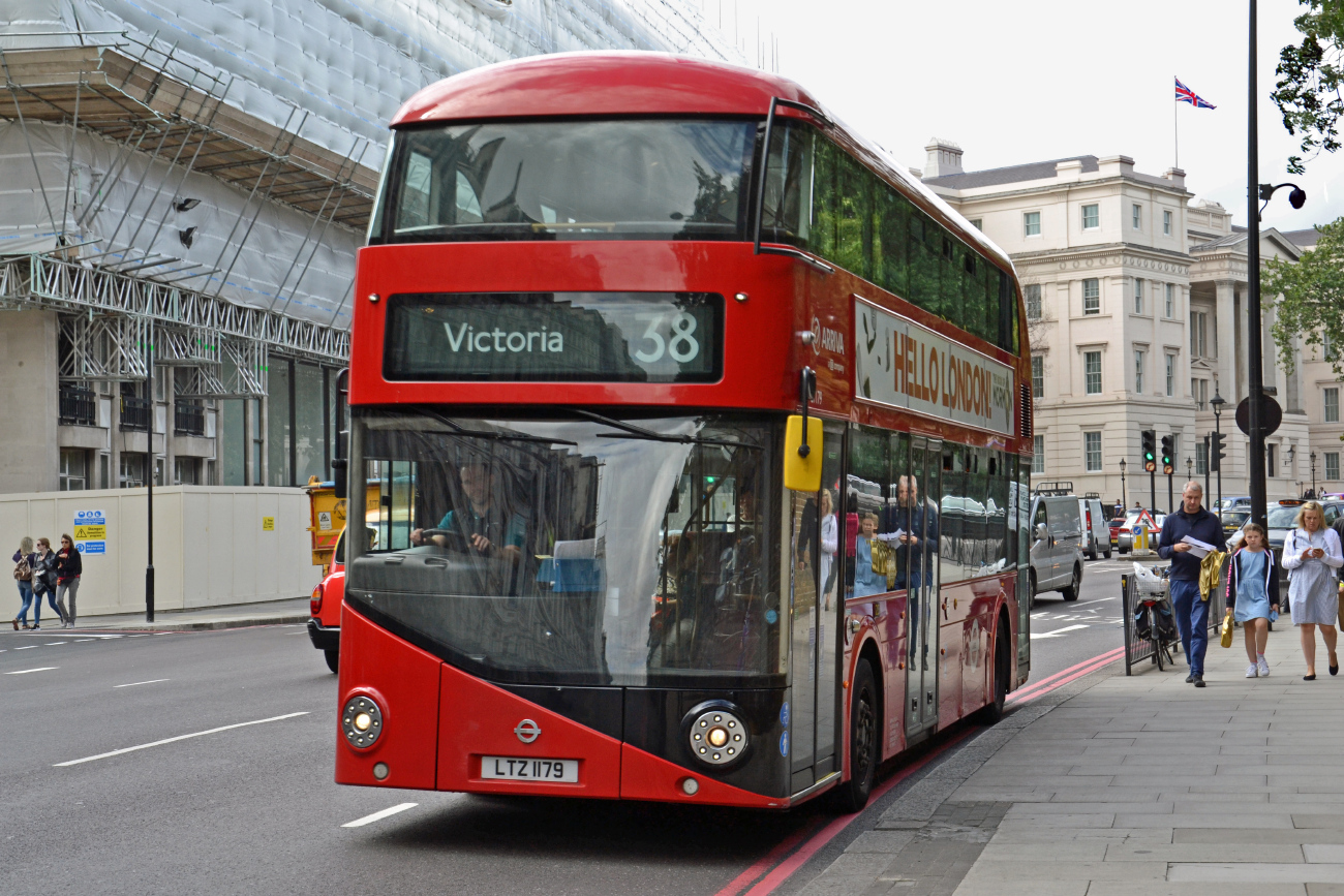 London, Wright New Bus for London # LT179
