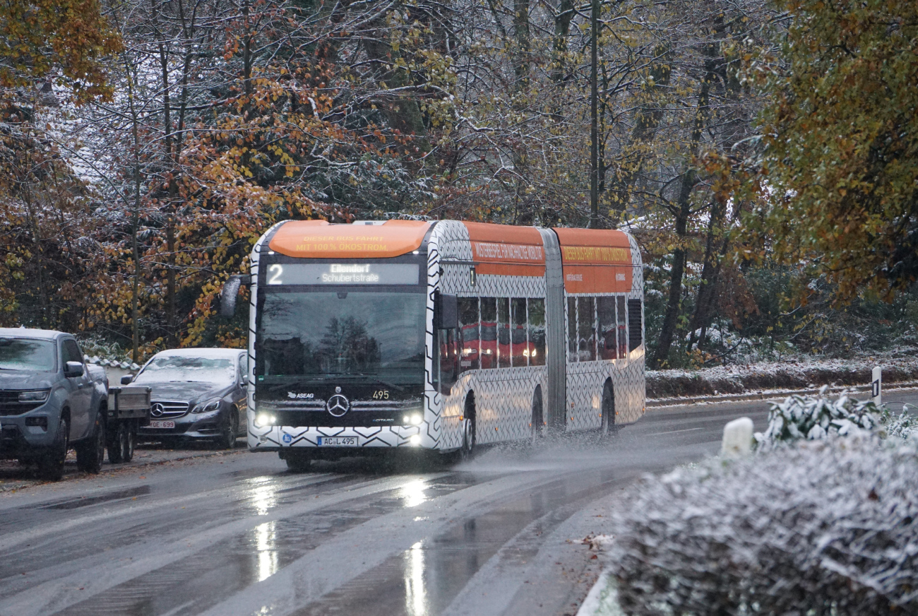 Aachen, Mercedes-Benz eCitaro G # 495