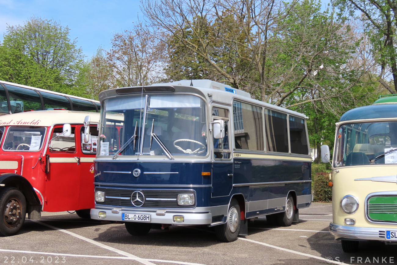 Balingen, Mercedes-Benz O608H # BL-O 608H; Speyer — 6th European Meeting of Historic Buses (22.04.2023)