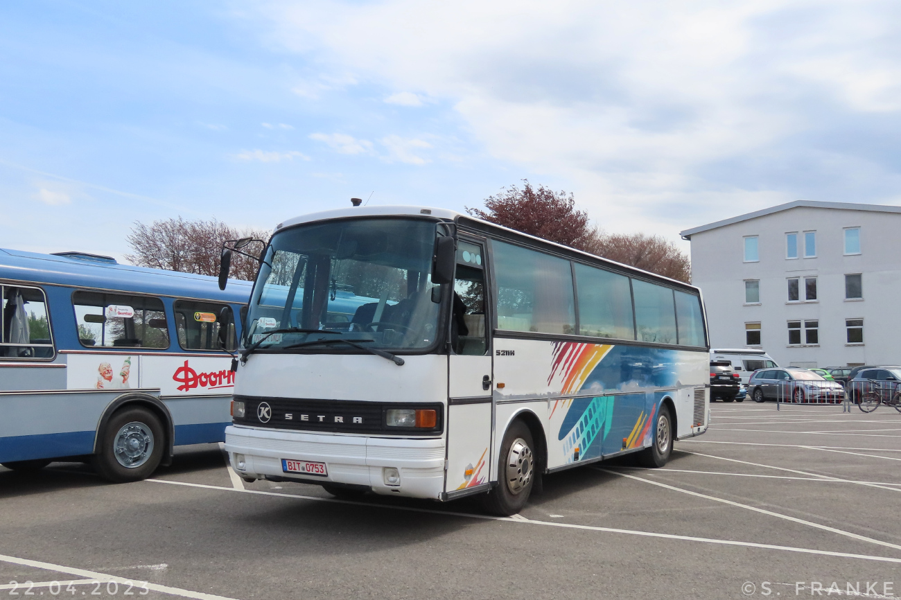 Bitburg (Eifelkreis), Setra S211H # BIT-0753; Speyer — 6th European Meeting of Historic Buses (22.04.2023)