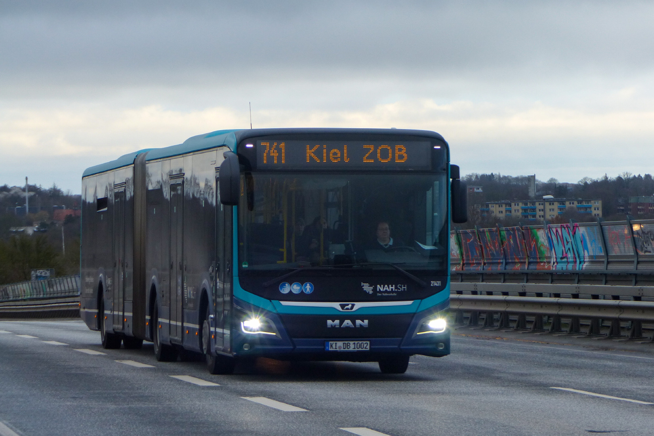 Kiel, MAN 18C Lion's City NG360 EfficientHybrid # 21431