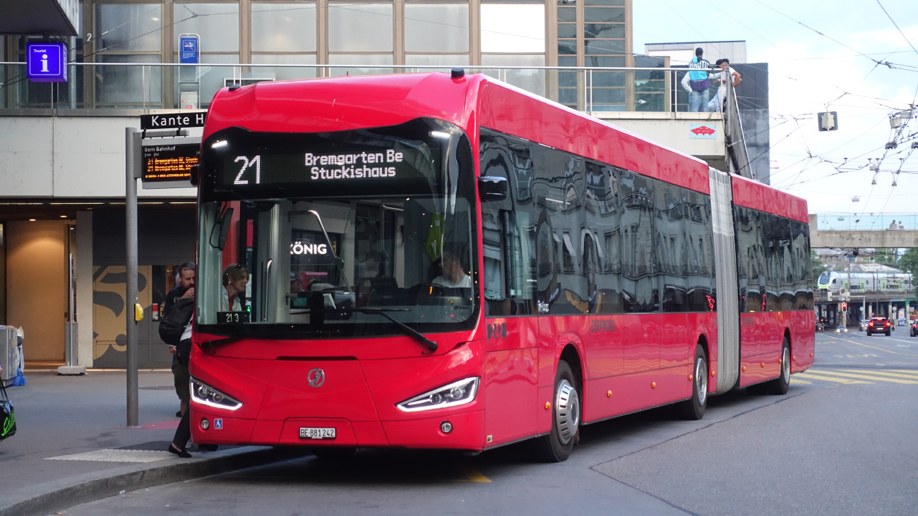 Bern, Irizar ie bus 18m # 242