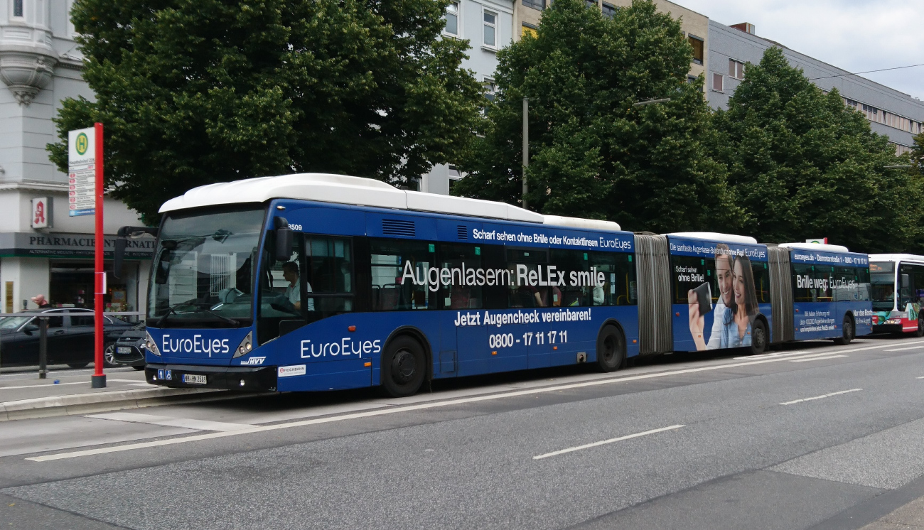 Hamburg, Van Hool New AGG300 # 8509
